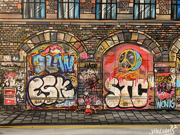 artfinderlatest's tweet photo. The Carriageworks  … by @Johncurtisart #painting #mixedmedia #art https://t.co/AbXIyoFGov @artfinder https://t.co/HMIGwA8GBV