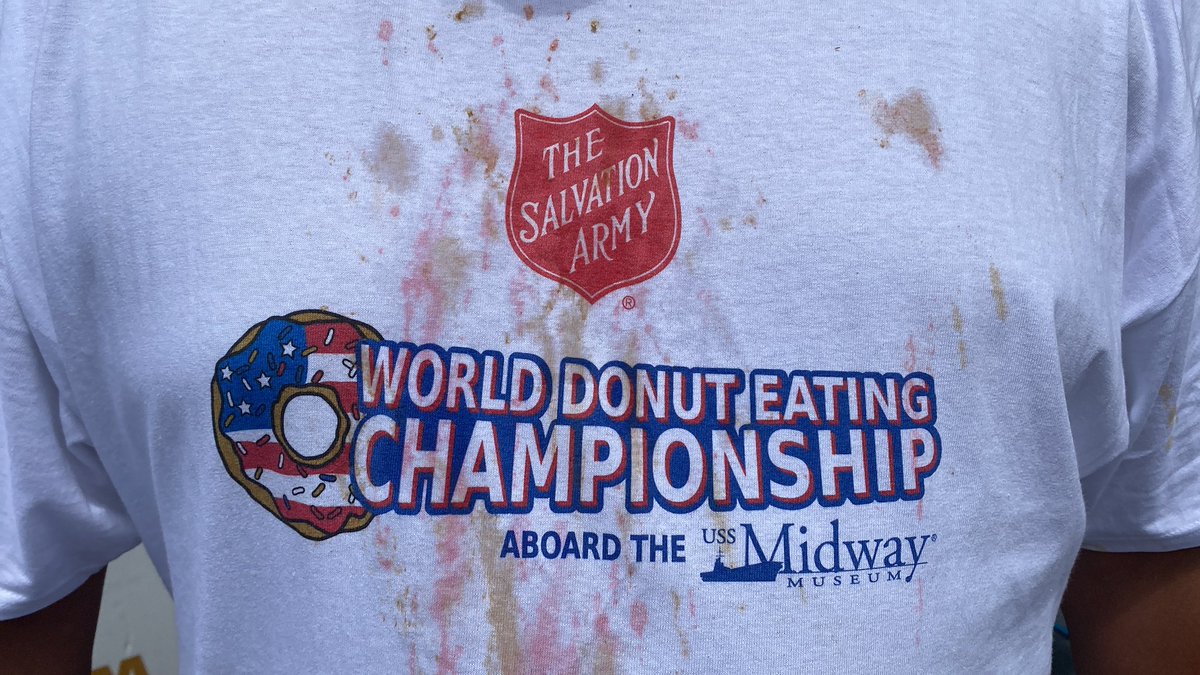 eatingcontest's tweet image. FULL RESULTS @SalArmyCalSouth DONUTS!
1. @OMGitsMIKI 39.5
2. @Adven_HEAVY_D 37
3. @cardboardshell 26
4. @BigeatersclubOR 22.5
5. @Sergio415grind 15
6. @DougEcks  12.5
7. @AlexMoosePerez 8

Thank you all!