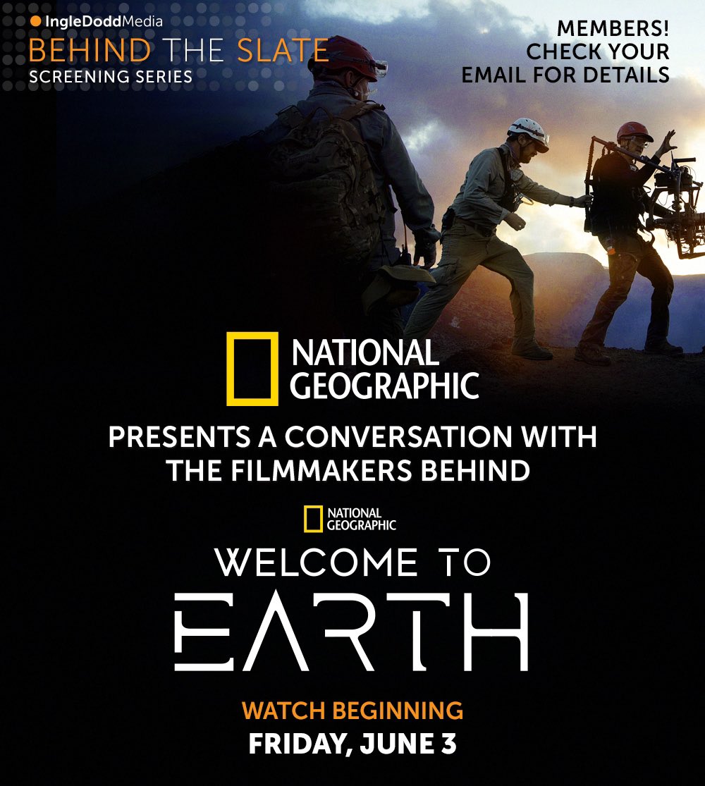 CDGlocal892's tweet photo. CDG Members! Check your emails for information on @ingledoddmedia’s #BehindTheSlate with @NatGeo! 🌍 https://t.co/As1qXSYaqn