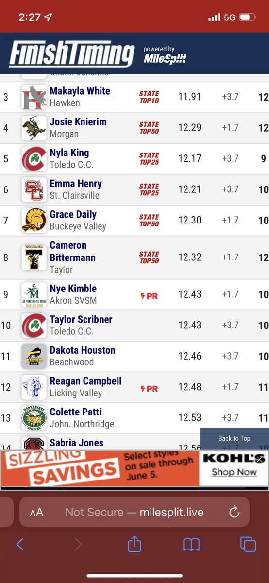 Reagan breaks the 100 meter dash school record, running a 12.48. Placing 12th. <a href="/LVHS/">LVHS Panthers</a> <a href="/LValleyPanthers/">LValley Athletics</a>