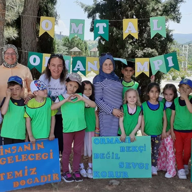 BucakOMTAL's tweet photo. Doğa farkındalığını arttırmak, doğa bilincini kalıcı olarak içselleştirmek amacıyla uygulamalı anaokulu öğrencilerimizle Bucak Kent Ormanın da "Orman Kampı" etkinliğini gerçekleştirdik. https://t.co/7e39QIOSf6