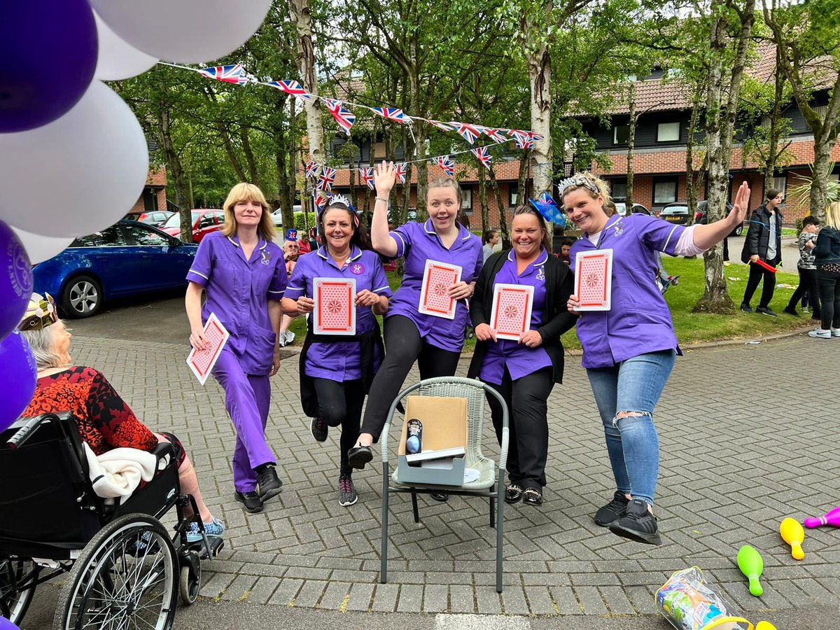 CDFamilyCare's tweet photo. A very fun day celebrating the queens platinum jubilee #Streetparty #platiniumjubilee https://t.co/NSqYC5cafT