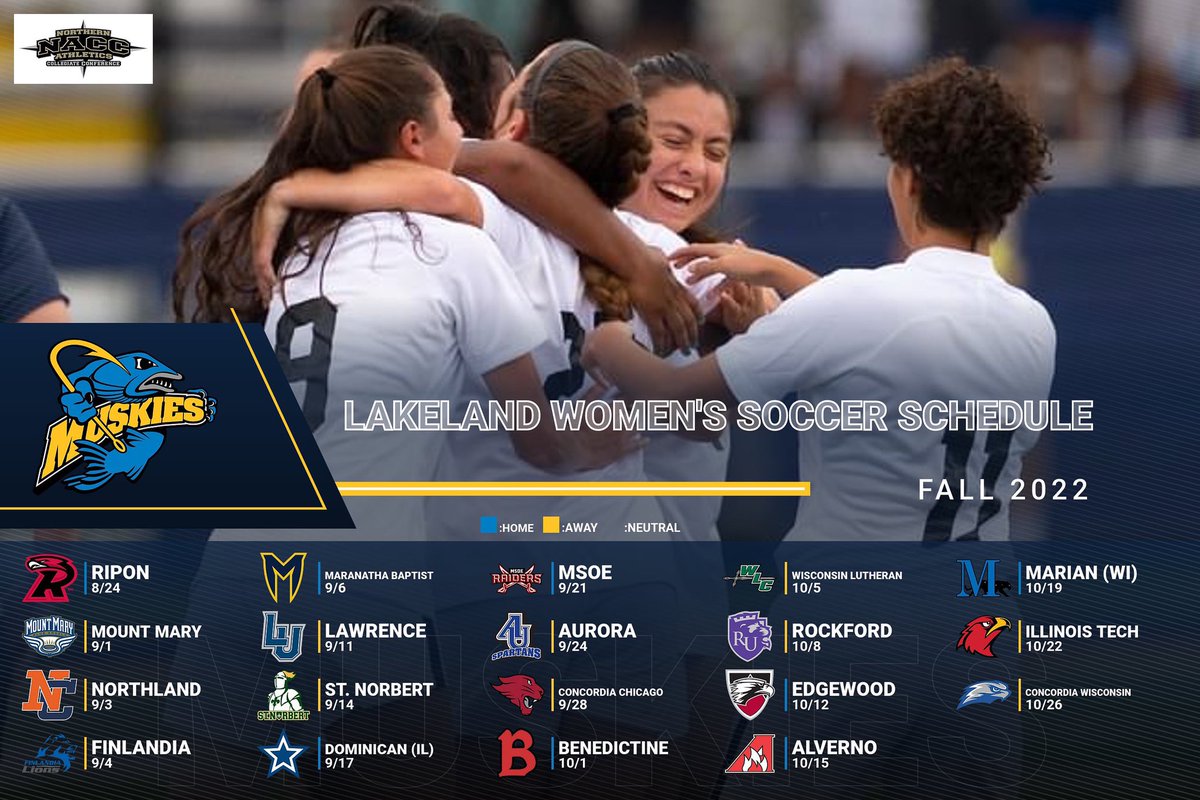 Our schedule for the fall is out now!!! Hope to see YOU at some of our games!! 🐠