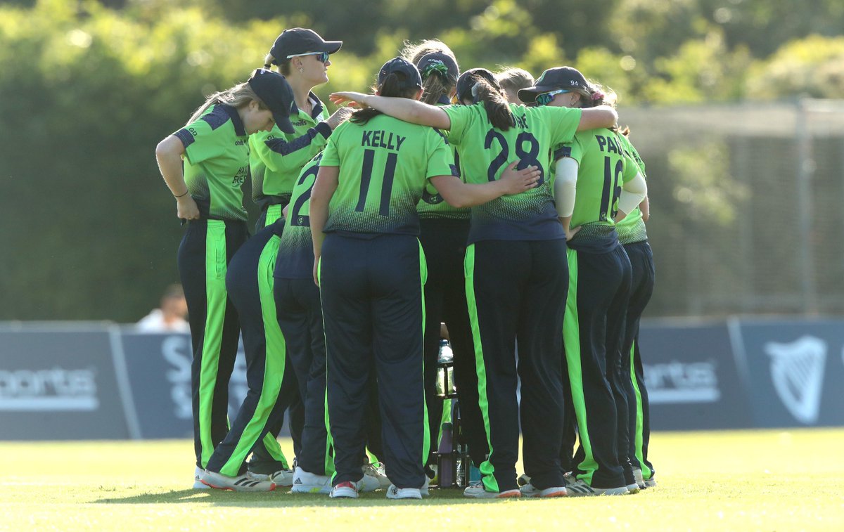 IrishWomensCric's tweet photo. IRELAND HAVE DONE IT!!

We've beaten South Africa for just the second time in  T20I cricket!!

@hanleyenergy | #IREvSA | #BackingGreen

Stream: https://t.co/uPhHBiabCy
Scorecard: https://t.co/P3PWl7Zpft https://t.co/HGRuNgwCh0