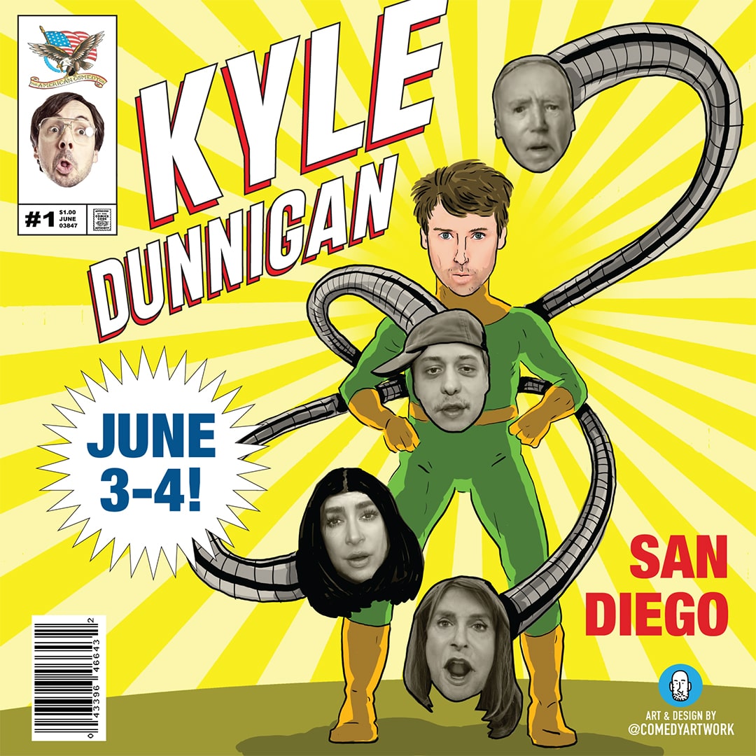 THIS WKND! <a href="/kyledunnigan/">Kyle Dunnigan</a> from <a href="/ComedyCentral/">comedycentral</a> &amp; <a href="/HowardStern/">Howard Stern</a> show LIVE!
🚨 Early shows are SOLD-OUT!
🎫👉 americancomedyco.com #americancomedyco