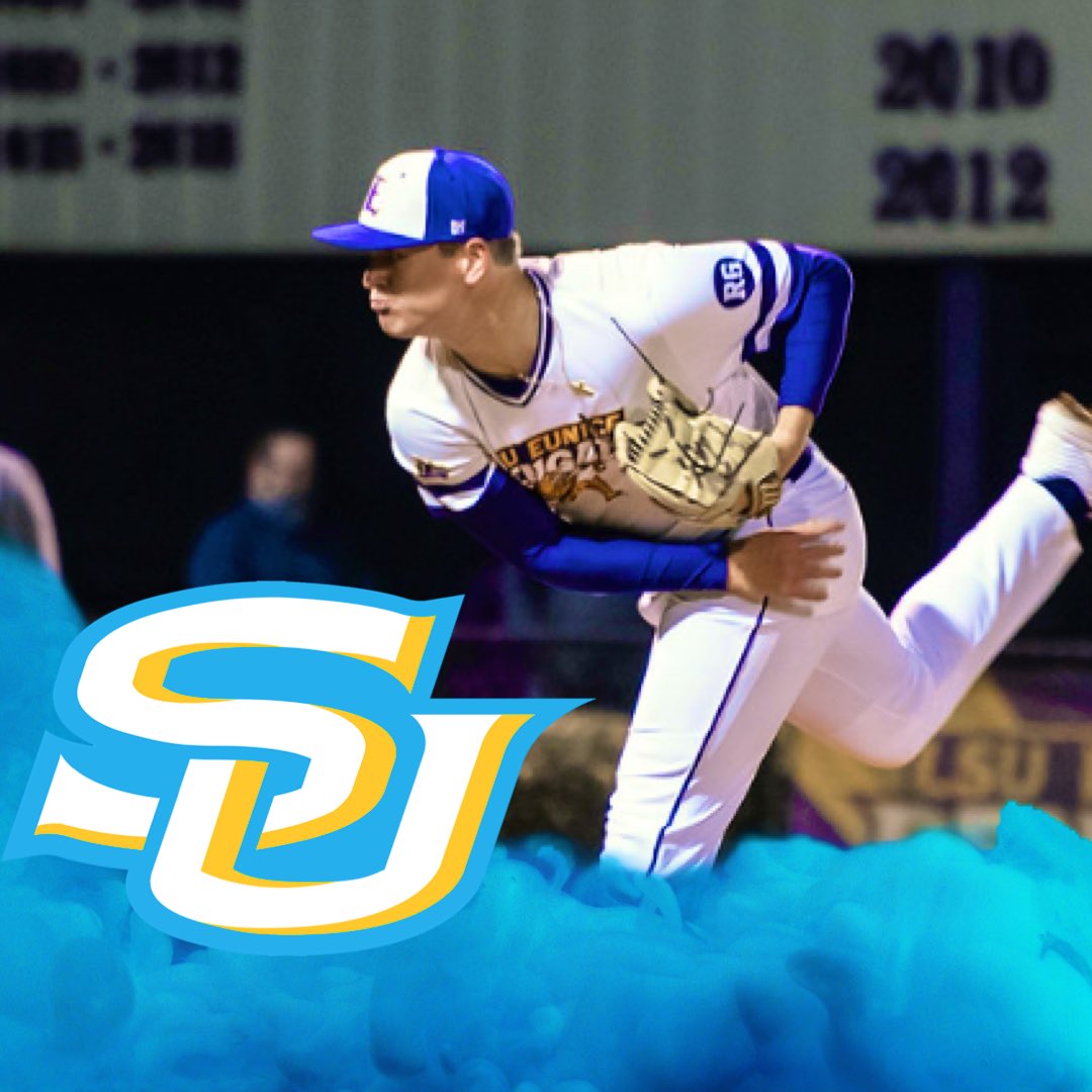 DrewLasseigne's tweet photo. Excited to announce my commitment to Southern University! Wouldn’t be possible without my savior Jesus Christ! Thank you to my family, friends, former teammates and coaches for making me not only the ball player I am today, but the man I am today. Go Jags!🐆💎 #YGB #PTP https://t.co/KZui9ezL71