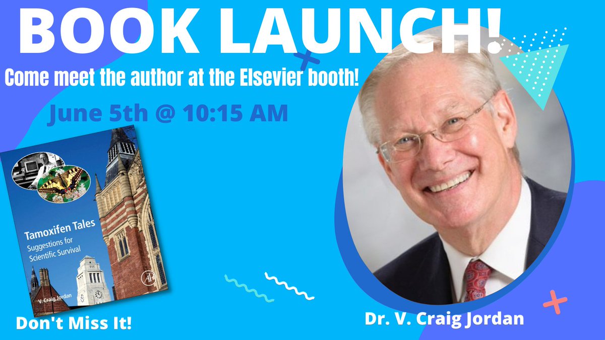 Dr. V. Craig Jordan has made substantive contributions to Women's health over his research career. Read about his path and learnings in his new book - Tamoxifen Tales - Meet him in person at #ASCO22 - Free chapter here: bit.ly/TmxfCh10