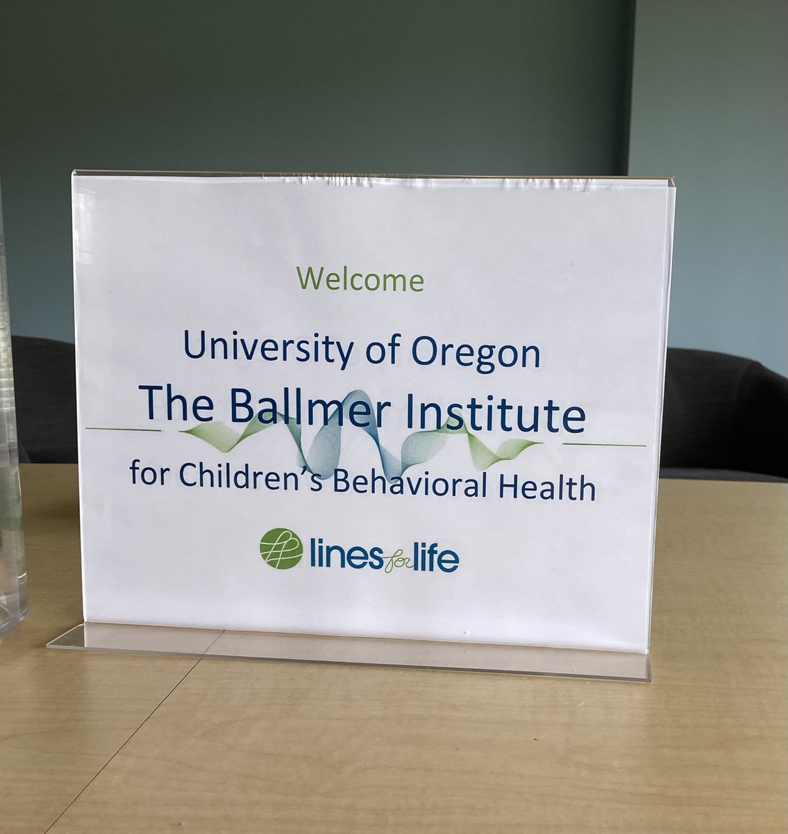 Thanks to Lines for Life for hosting us yesterday for an informative exchange of ideas! Childrensbehavioralhealth@uoregon.edu