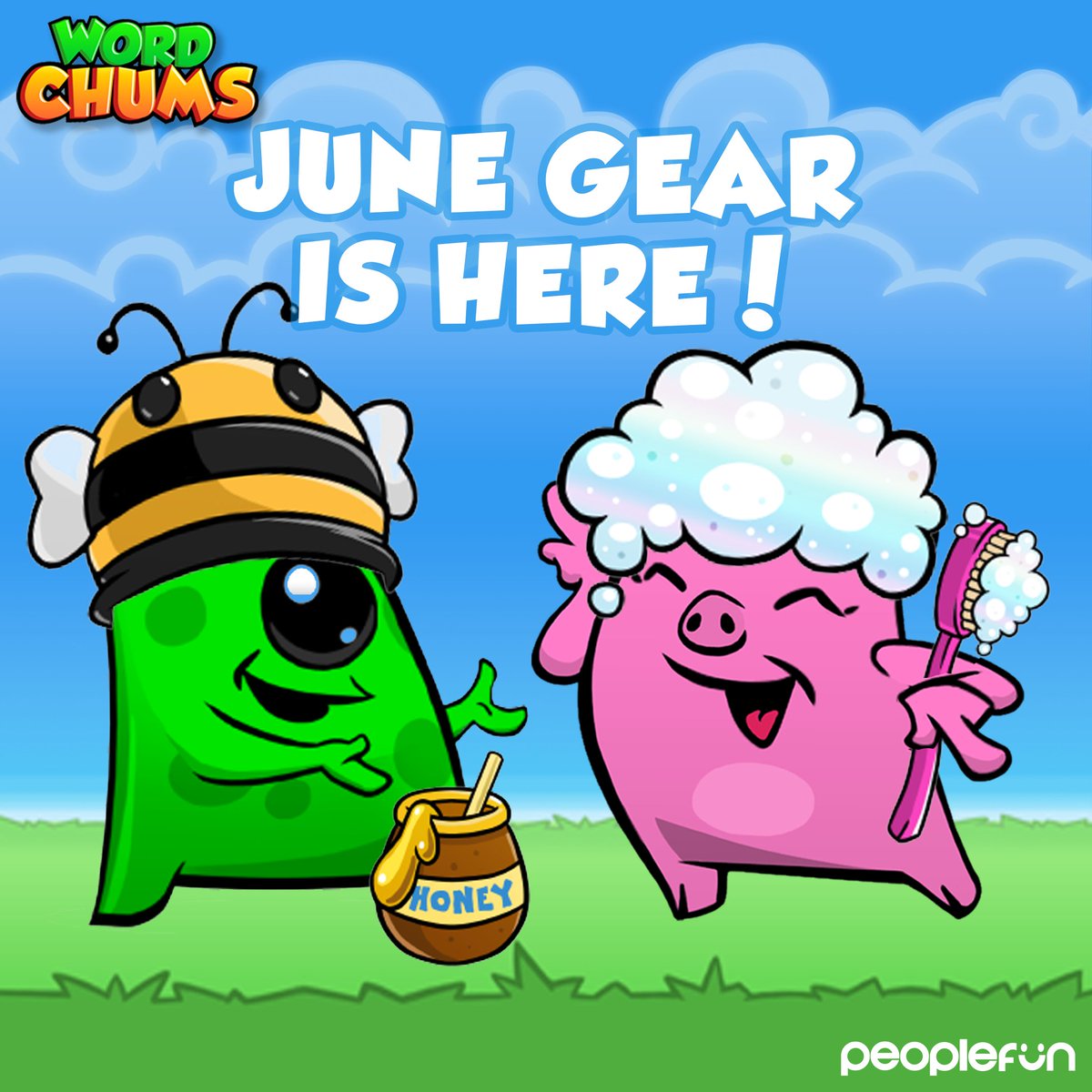 It’s time to put on your June gear! What will your Chum be wearing this month?