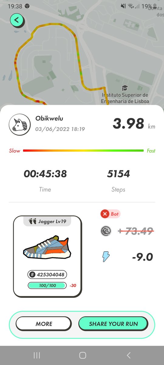 CarlosS04799554's tweet photo. @bnBeth_solvax I belong to team bot apparently. Even tough i made the same run as always. Oh well 🙄 https://t.co/IVh7Qbwe6p