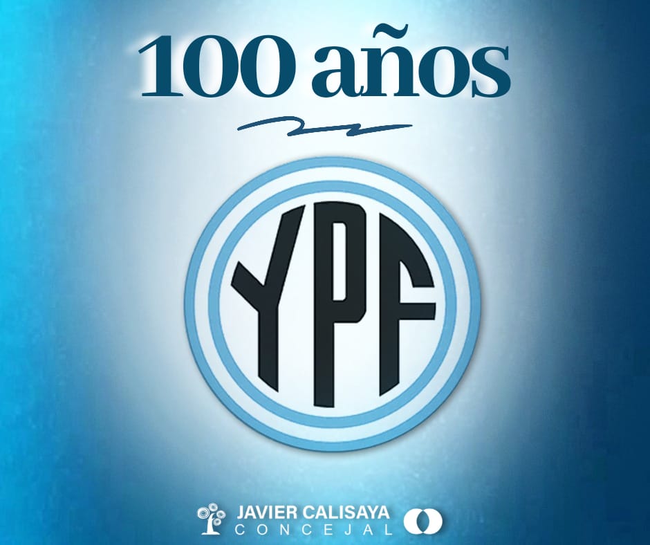 JavierCalisaya's tweet photo. Se cumplen #100Años de la puesta en marcha de
@YPFoficial. Creada durante el gobierno de Hipólito Yrigoyen, se forjó desde la mirada pionera de su primer director, Enrique Mosconi.
Recuperada por @CFKArgentina #En2012, es sinónimo de #Soberanía y #OrgulloNacional🇦🇷
#YPF100años https://t.co/xOJw92XTCD