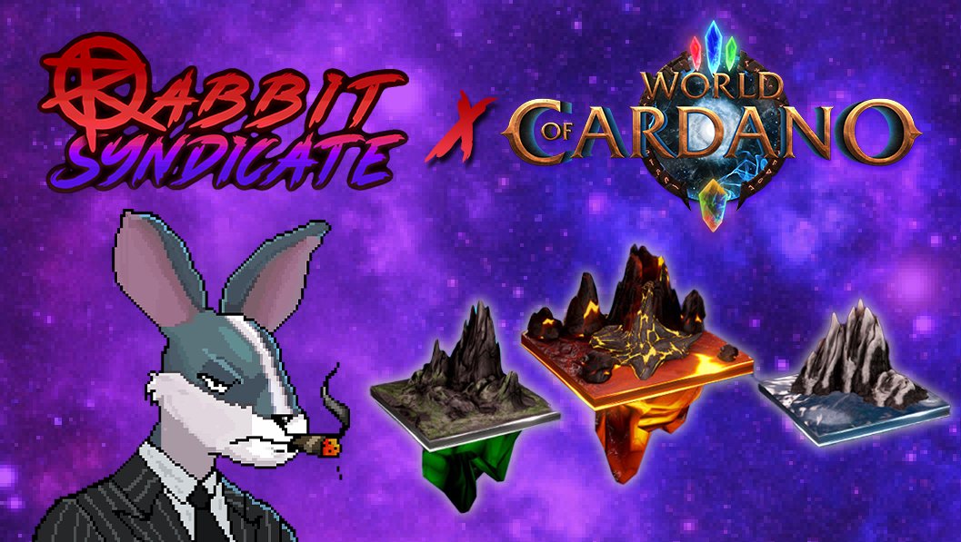 worldofcardano's tweet photo. We are happy to #Giveaway 10 WL Spots from 
@RSyndicateNFT 
 
To enter:
🌍RT and like this tweet
🌍Follow @worldofcardano &amp; @RSyndicateNFT
🌍Join our Discord and post a screenshot proof in # rabbits-wl

#woc holders can win a free Rabbit!

Join now https://t.co/khgiMLuin0 https://t.co/xYS9IWOHdD