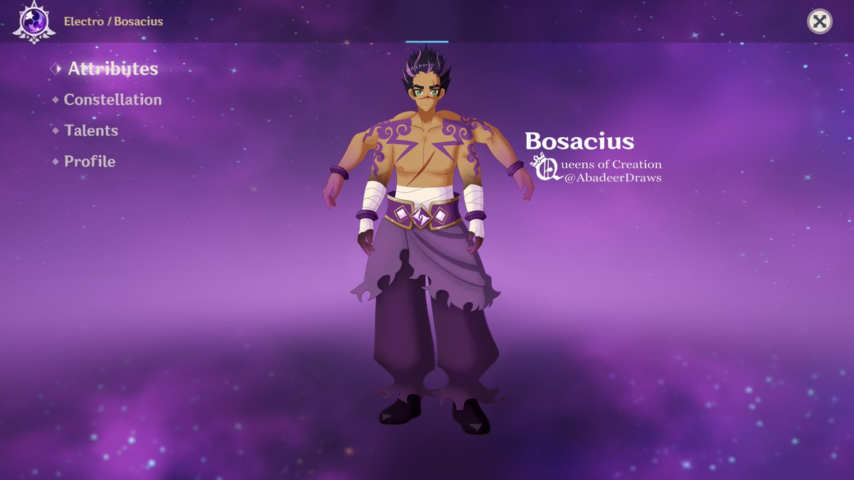 AbadeerDraws's tweet photo. #Bosacius of the Five Yaksha if he were a playable character~
Which Yaksha should I do next?
#GenshinImpact https://t.co/sINf2UxYmE