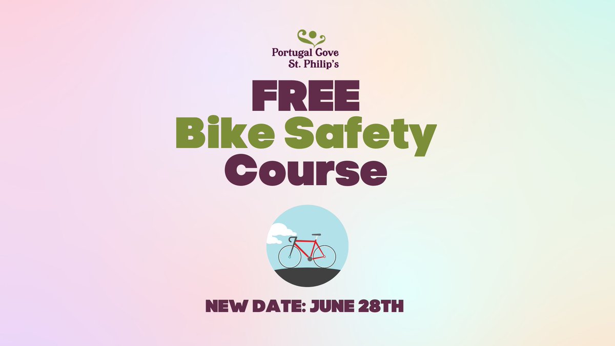 We are excited to offer a new date for Bike Safety Course: Tuesday June 28th from 6:00 pm to 7:00 pm!

Ages: 5 to 12
Location: Rainbow Gully Park upper parking lot
What to bring: Your bike and helmet!
Registration is open via eServices

pcsp.ca/article/bike-s…