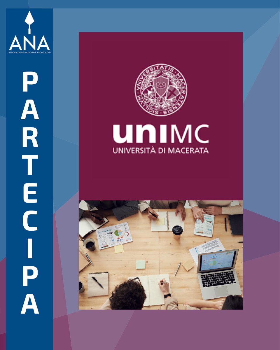 Archeologi's tweet photo. 🔵 Ana Partecipa
📣 Università di Macerata: incontro con le parti sociali. #ANA #UniMC #archeologiaprofessionale #tuteladellaprofessione #DM244 #elencoarcheologi #competenzeprofessionali
https://t.co/b9q4ZTxzDw https://t.co/mOlRbWHsQw
