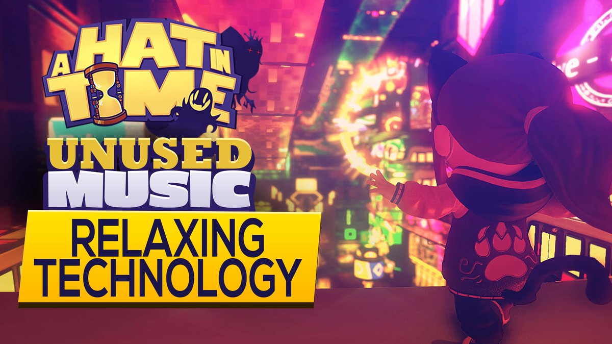 A Hat in Time Unused Music OST [Nyakuza Metro] - Relaxing Technology
Composed &amp; Produced by Pascal Michael Stiefel also known as Plasma3Music 
youtu.be/bOIKJIT0rwk
