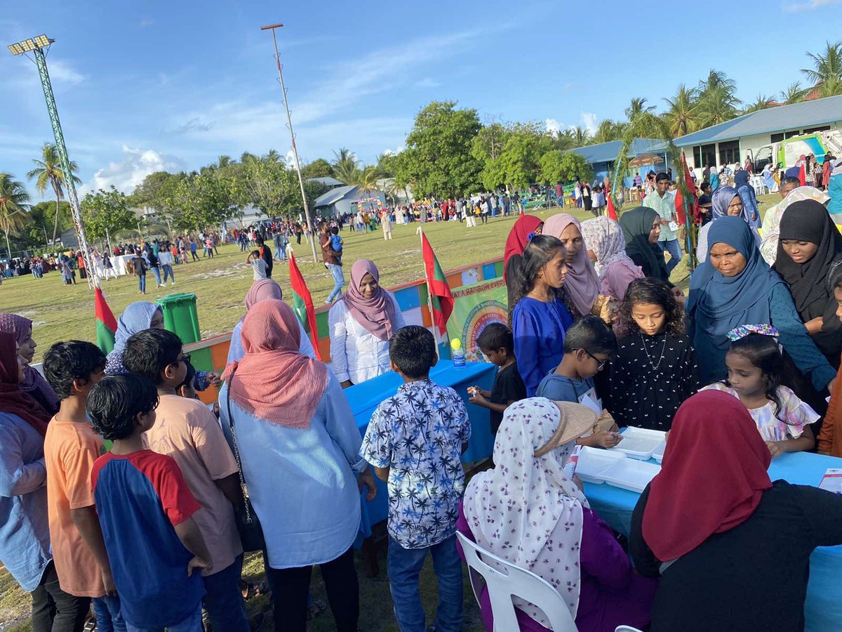 One earth children fest held at Fuvahmulah <a href="/MoEnvmv/">Environment Maldives</a>