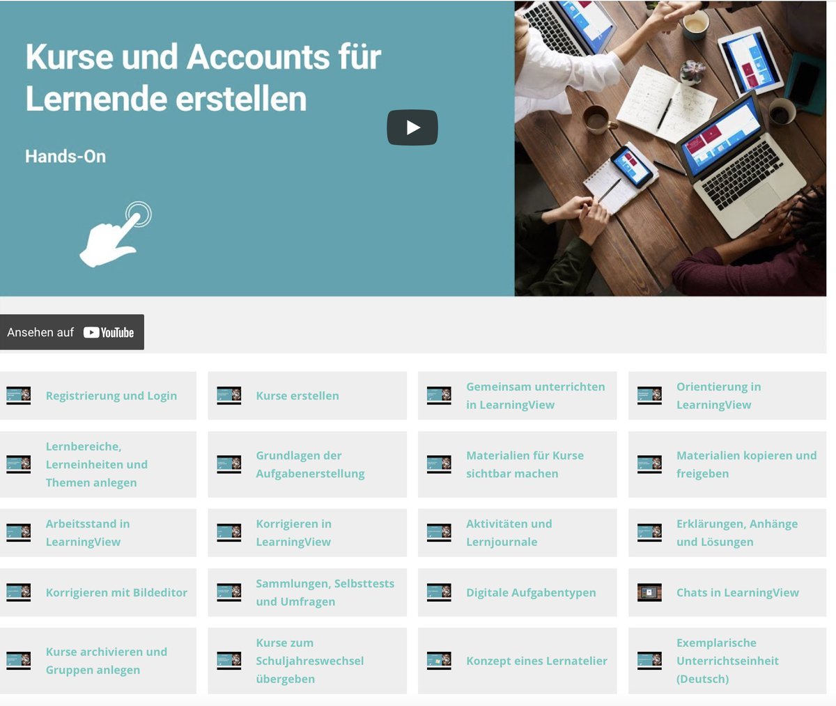 Liebes #twlz #twitterlehrerzimmer

kurze Unterbrechung meiner Twitter-Pause:

Ich habe mittlerweile 21 Tutorials zu LearningView erstellt. Alle Videos findet ihr z.B. über die Website von learningview.org:

learningview.org/videos.php