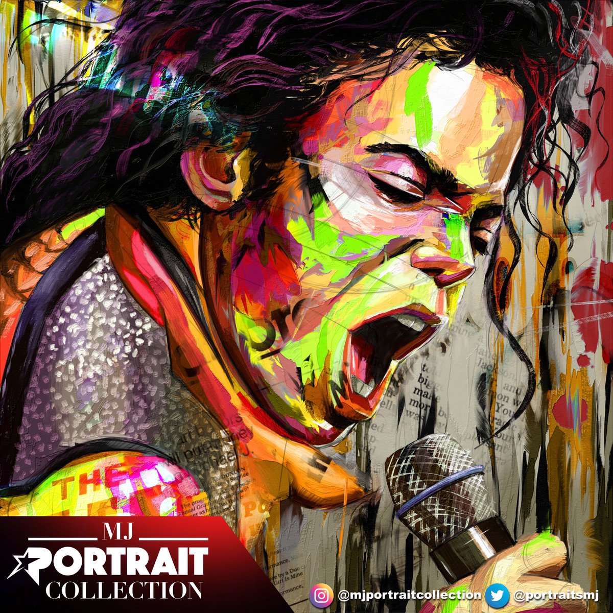 PortraitsMj's tweet photo. Portait 27 ~ Michael Jackson at the Grammy Awards in 1988 ~ #michaeljackson #michaeljacksonportrait #michaeljacksonart #nft https://t.co/3nwu9ftK0Z