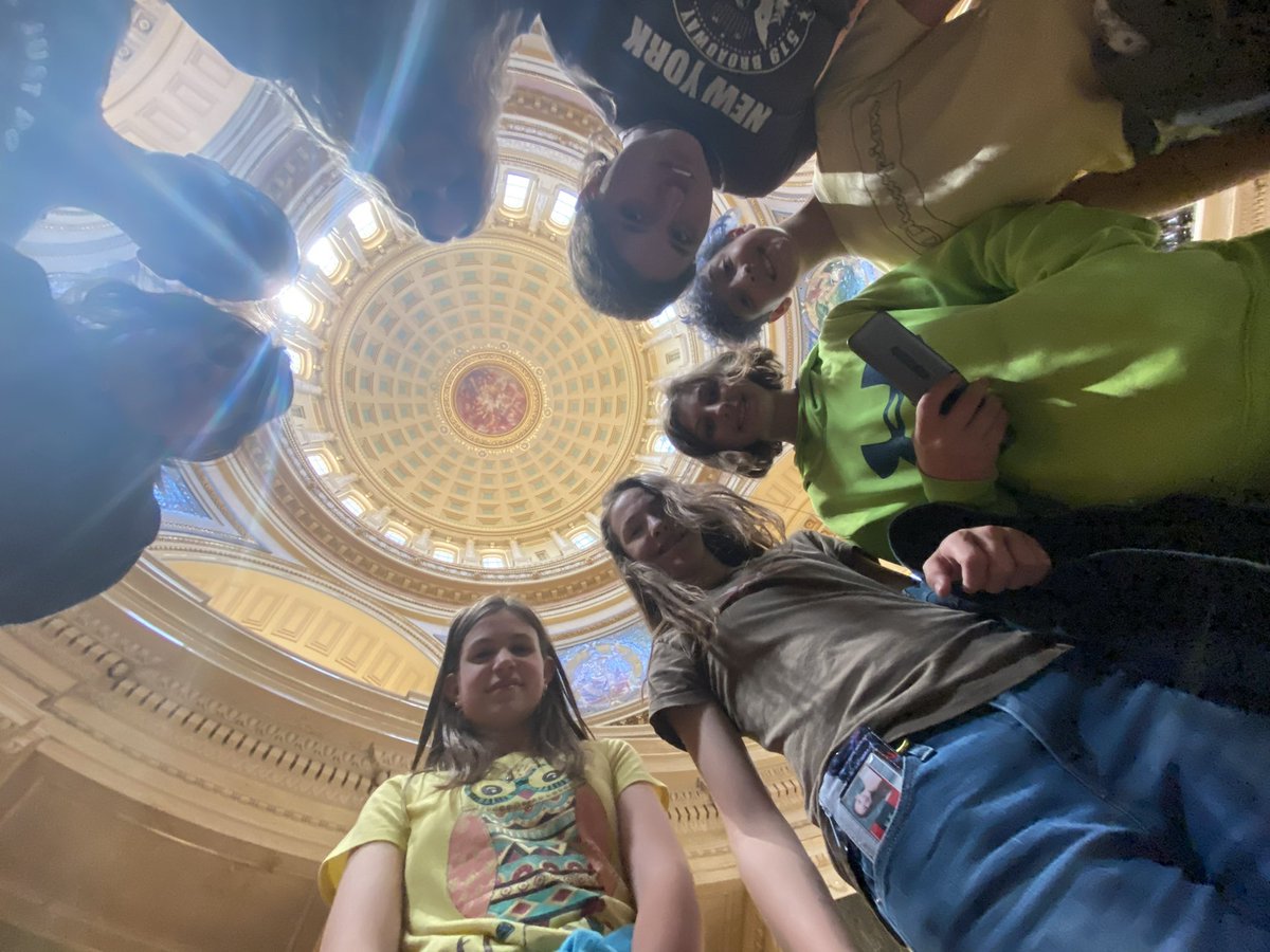 berlinschools's tweet photo. Berlin Middle School students enjoying their end of year trip to Madison! #BASDPride #berlinmiddleschool https://t.co/kkNfV9fNKt