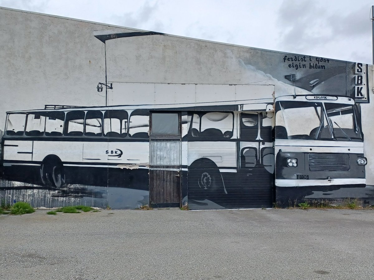 sterntaler1970's tweet photo. Wusstet ihr, dass es in Island unheimlich viele tolle Graffiti gibt. Auf der Halbinsel #Snaefellnes in #Hellisandur gibt es sogar soviele, das es Hauptstadt der #StreetArt genannt wird. Diese hier sind aus #Keflavik #graffiti #graffitiart #Travel #pics https://t.co/rpENYavnmX