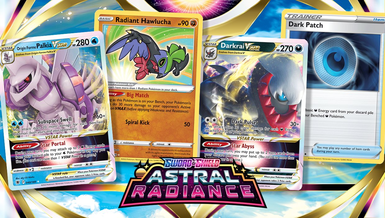 Palkia VSTAR Astral radiance Deck - PokemonCard