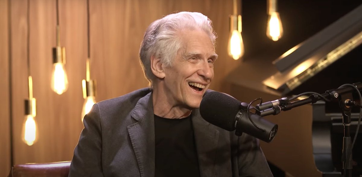 vgrec's tweet photo. "Apparently I am quite kind... and actually sweet"

David Cronenberg on his life in movies, scaring Scorsese, and why his 'depraved' reputation is greatly exaggerated #CrimesOfTheFuture

🔊 https://t.co/RfWRZjFx4q
📺 https://t.co/n4zu3uGnlC https://t.co/RSYX4uZlV9