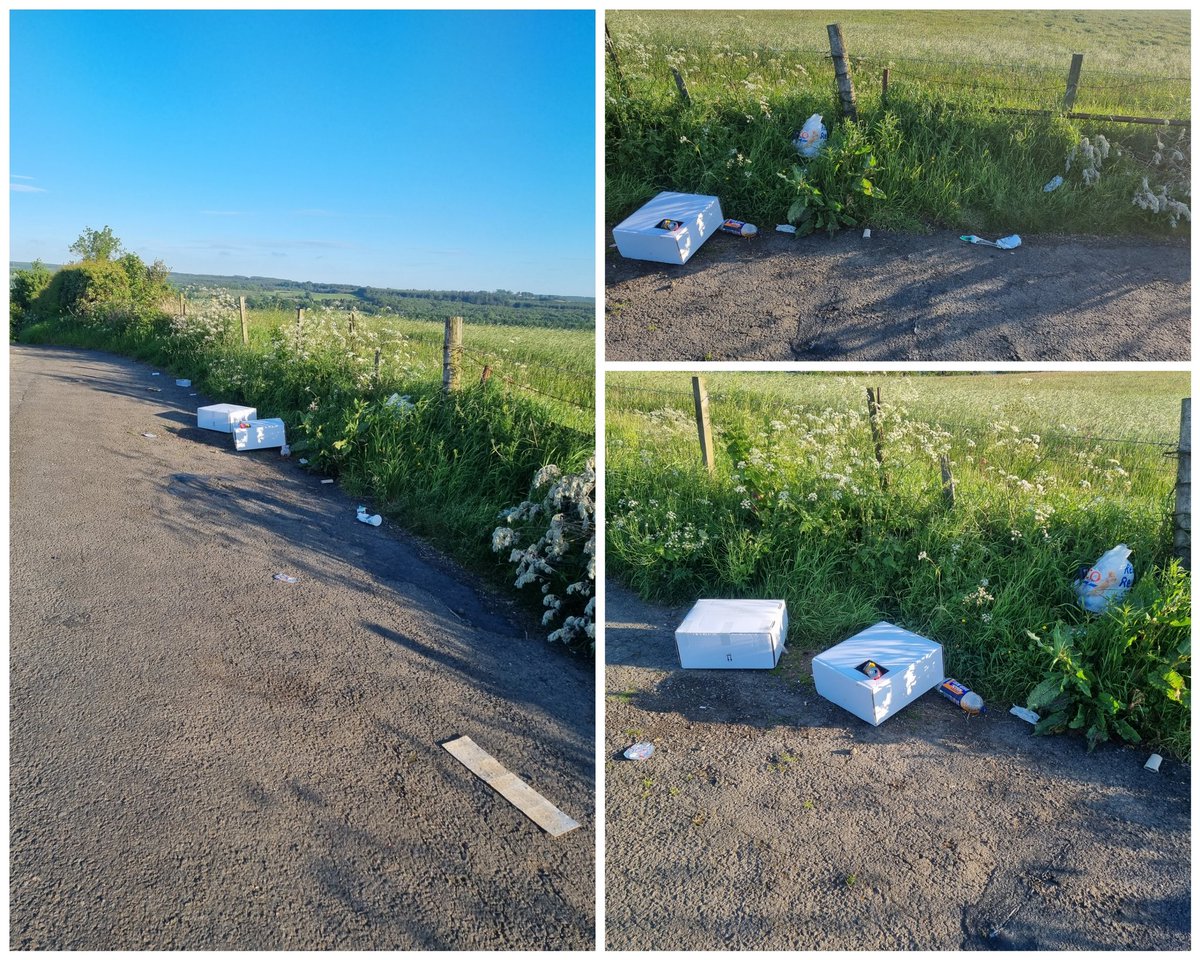 sillyscotsman's tweet photo. Only so much 1 man can do. A little help from @falkirkcouncil @PoliceScotland to clean up the rubbish, do a drive-by. Install a bin half way up Doctors Brae. It's the young team with their bevvy. #rubbish #litter #longcroft #denny #disgrace https://t.co/YV4C5MwXc0