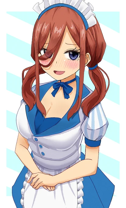 47日目 Sof'(ソフ)コラボのツインテ三玖
#100日チャレンジ  #五等分の花嫁 