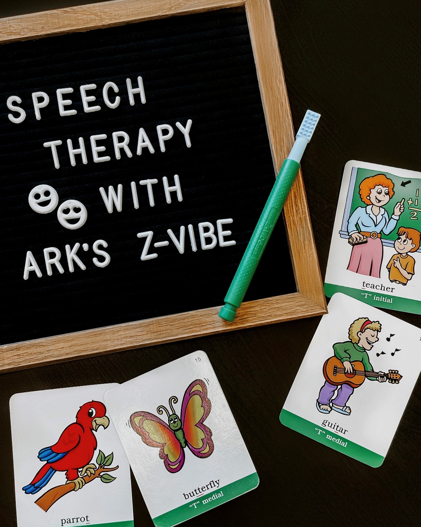 #speechtherapytip 👩‍🏫 Touch the Probe Tip to the alveolar ridge (just behind the upper front teeth), then remove it and prompt the child to say a tongue tip sound (t, d, n, l). Learn about the Z-Vibe here: bit.ly/3NjHS0N