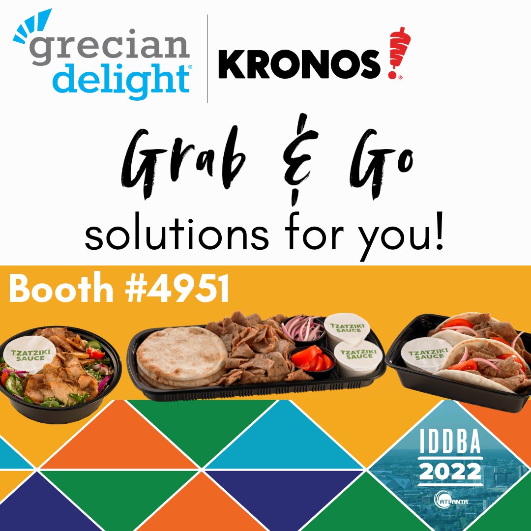 IDDBA is only a 2 days away! Be sure to stop by booth #4951 for a variety of grab and go EASY meal solutions. #IDDBA2022 #Dairy #Deli #Bakery #Grocery #Supermarket