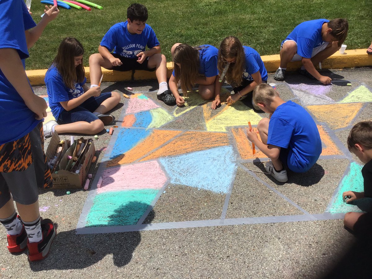 WmPennTech's tweet photo. Creative art by each class!  @wmpennelem https://t.co/W8pQ4ARt83
