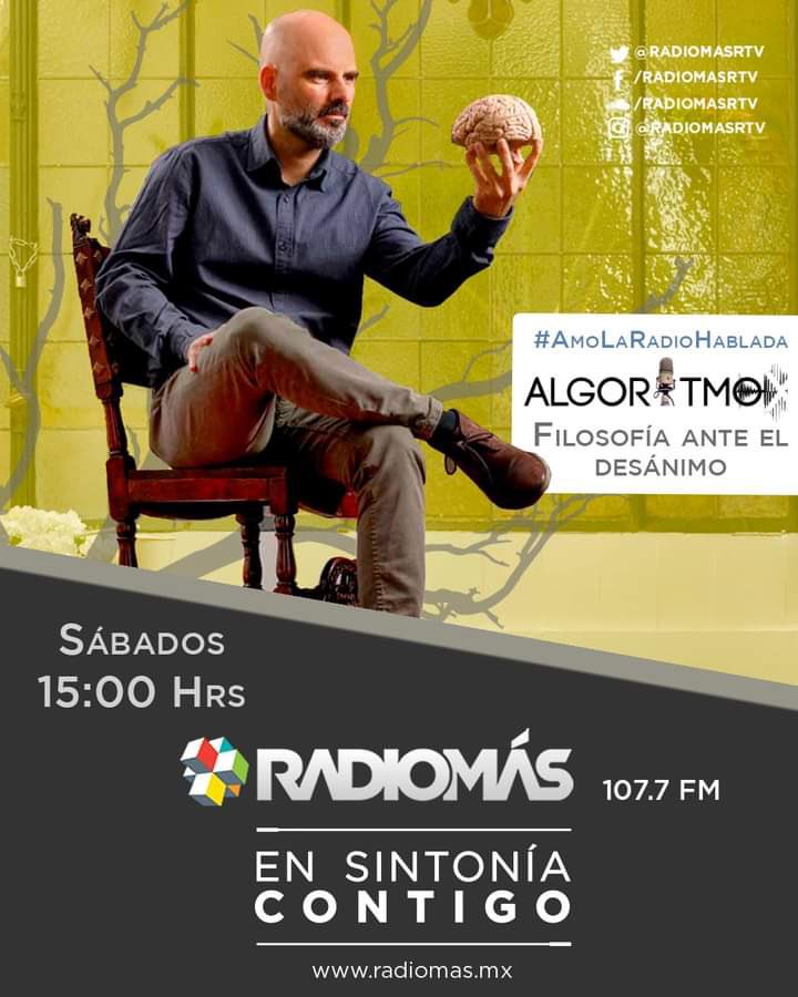 PacoDizfinck's tweet photo. Este sábado en RadioMás a las 15:00h Mex
@RADIOMASRTV
@srjosekarlos #AlgoritmoX https://t.co/lRMs4YpTrb