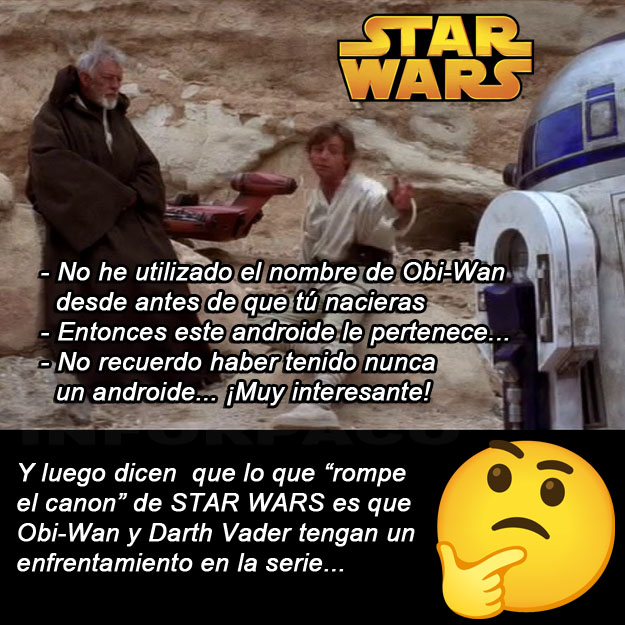 CanalInforPaco's tweet photo. #StarWars #ObiWan #Kenobi #ObiWanKenobi #DarthVader @Peli_Comic @SomosGeeksNews https://t.co/moQPb0xLEU