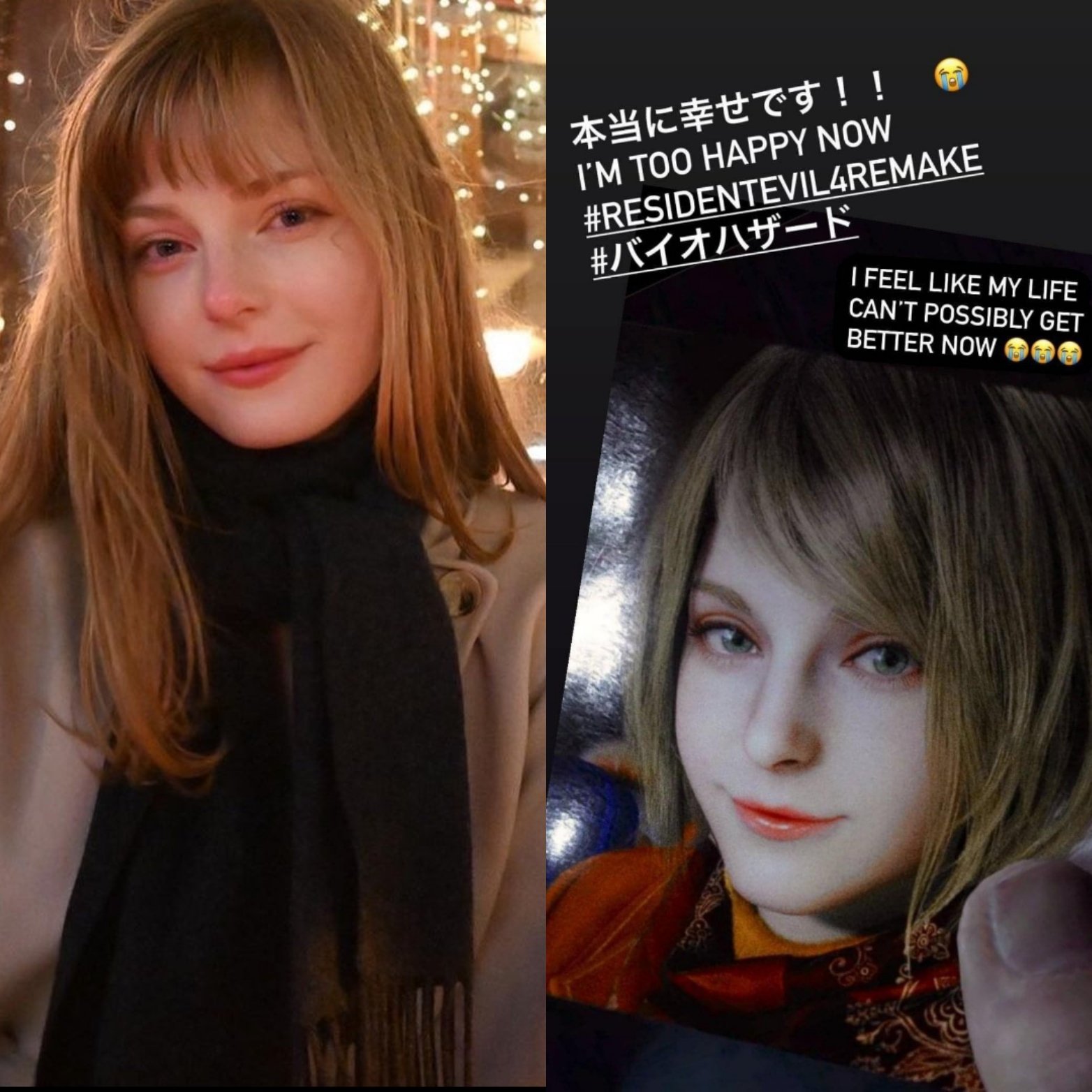 Ella Freya is the model and face behind Ashley Graham in the upcoming  Resident Evil 4 Remake –