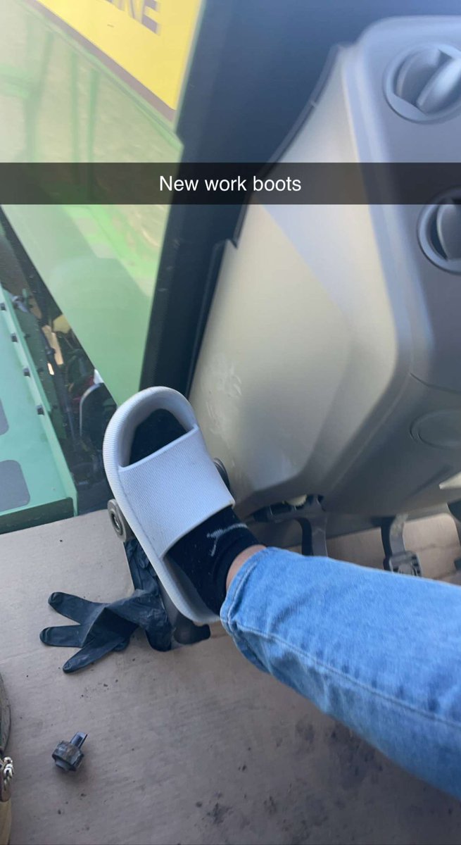 DulmageDoug's tweet photo. New operator day is always stressful!  if she says vroom one more  time while heading for a pothole. 🙄
#girlsinag https://t.co/cgCVqQfu3Y