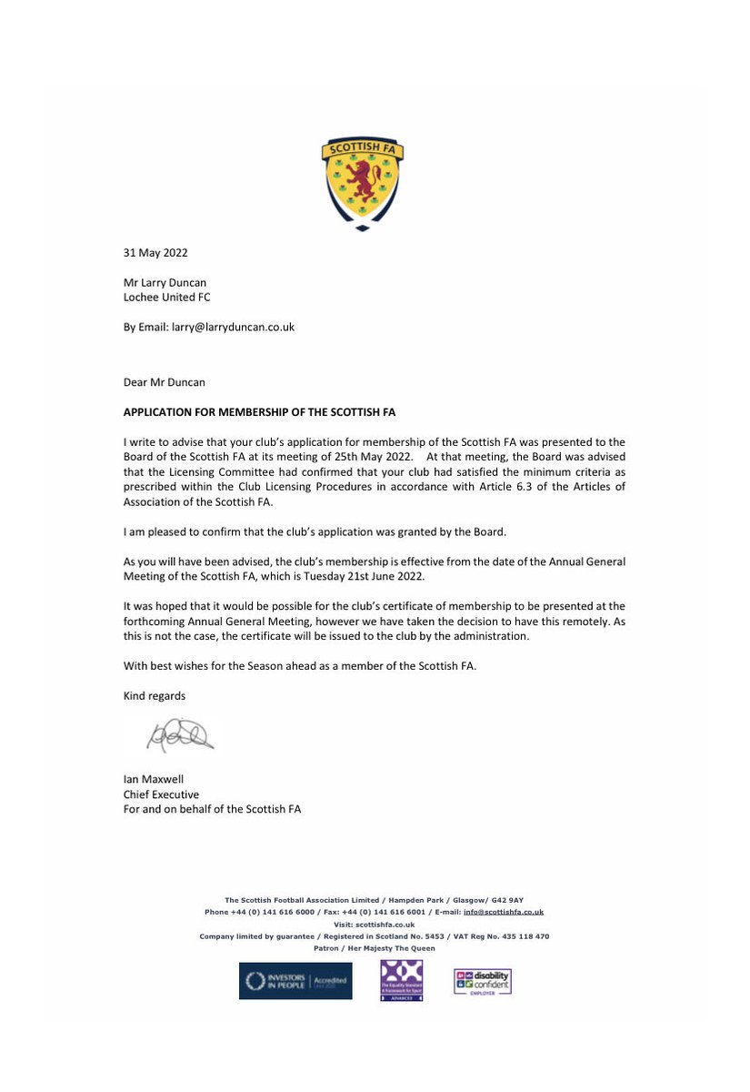 Lochee United JFC tweet media