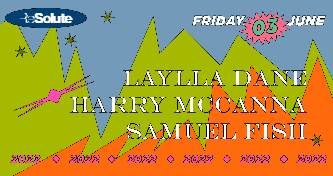 TONIGHT! Berlin based selector Laylla Dane, Fabric resident Harry McCanna &amp; Brooklyn based Samuel Fish join forces for a proper ReSolute session. 10pm-8am location to be announced :) 
shotgun.live/events/re-solu…