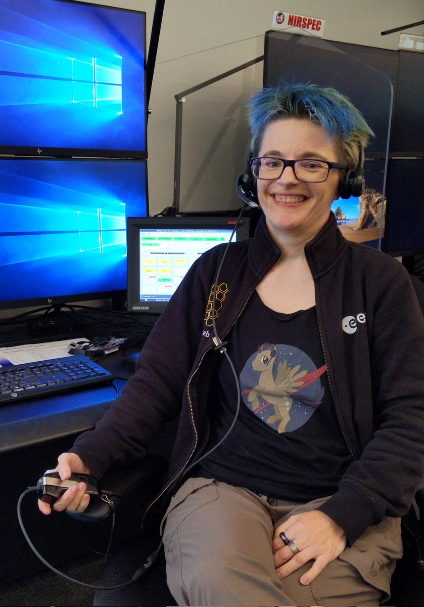 RadHardened's tweet photo. @tweetsoutloud As I was retweeting that from the #jwst MOC I realized what I happened to be wearing! (see design on shirt 😉) https://t.co/WNpZUAxkWW