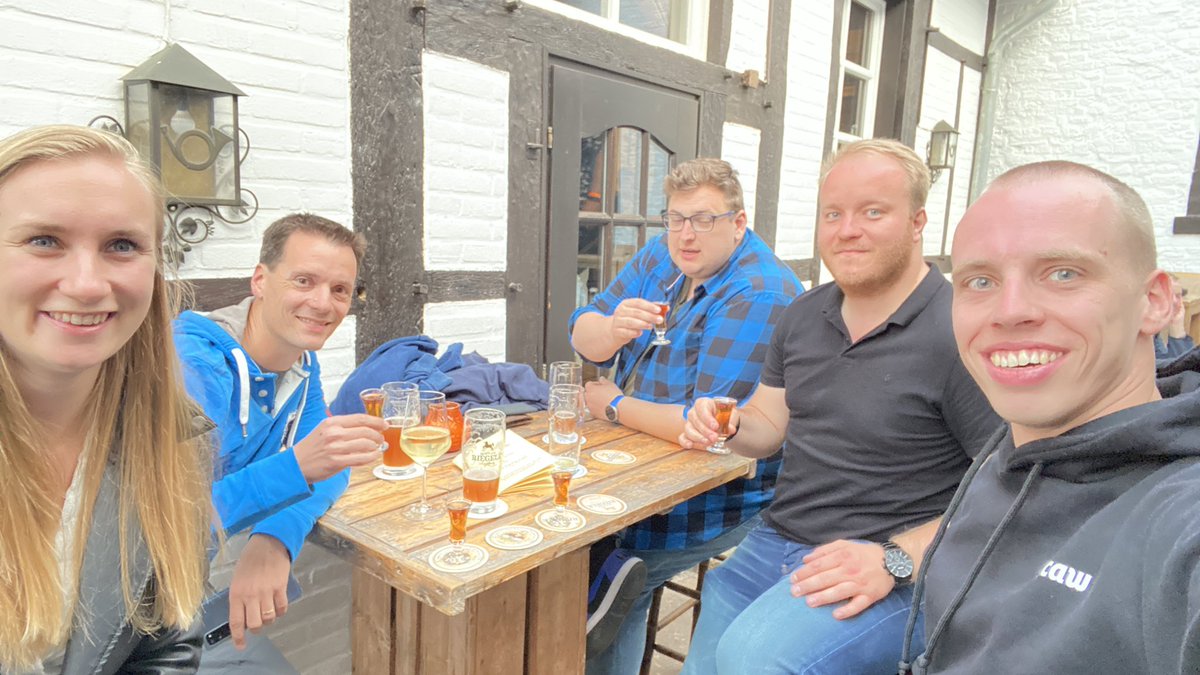 Aftermath of #datagrillen 
Time for shots! Oh wait... We still had beer🙄