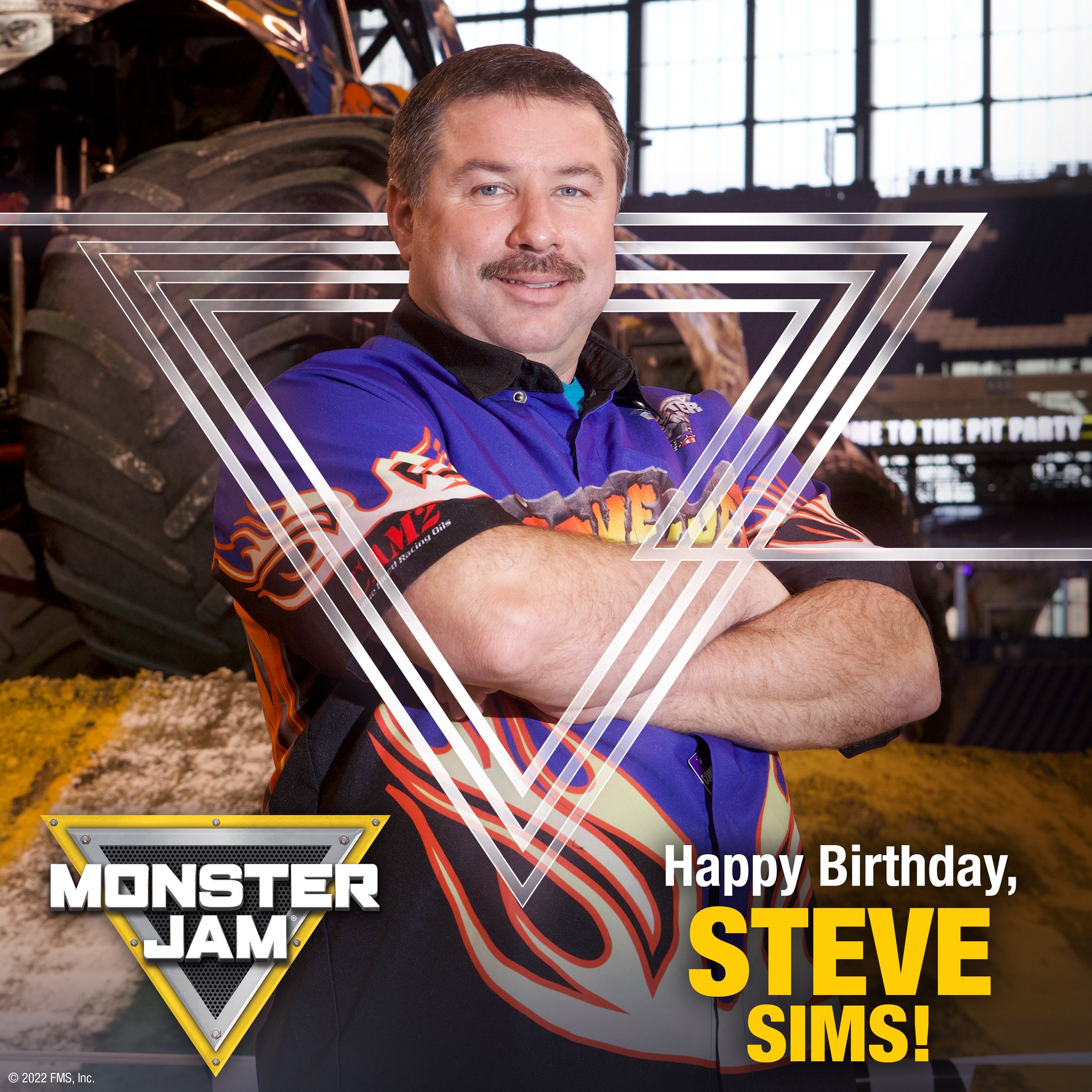Help us wish Steve Sims a very Happy Birthday!  