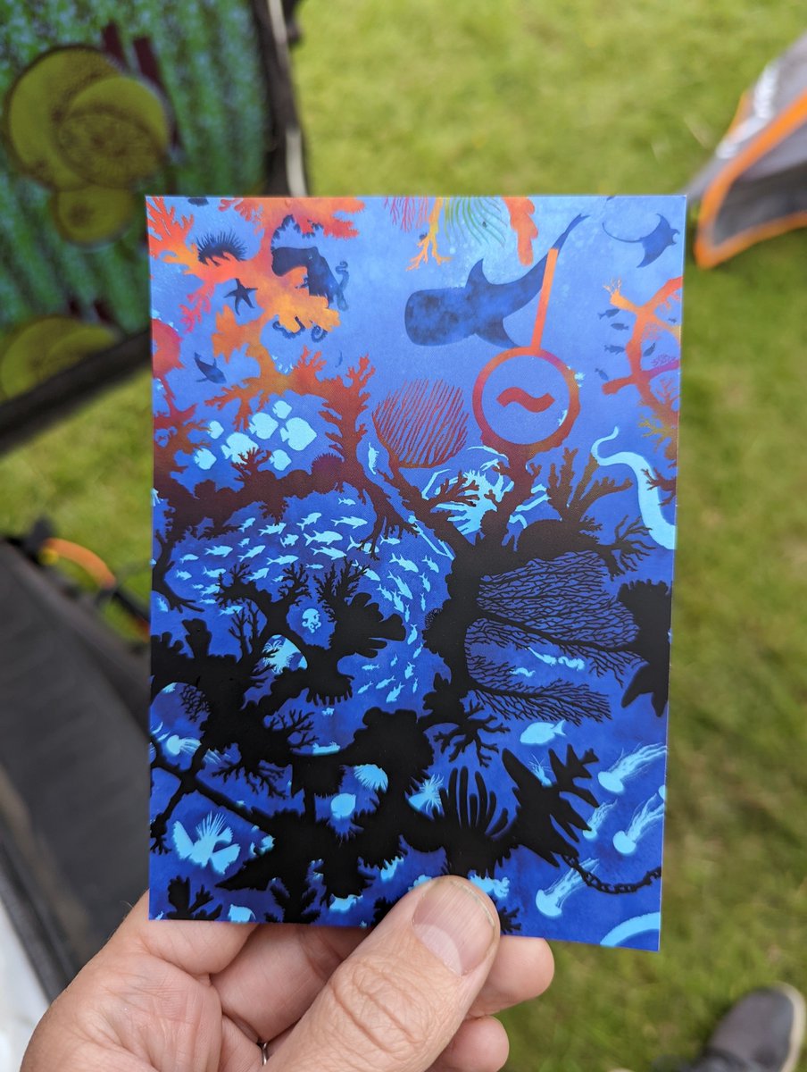 brie999au's tweet photo. The #emfcamp2022 excitement of returning to the campsite and discovering that i have sneakernet post! Thanks @LaurieJ ! https://t.co/KrLJp3i54P