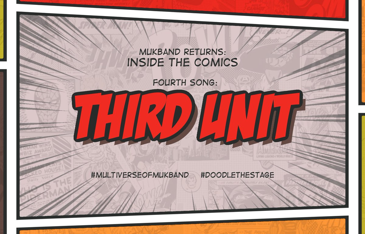 MukbandReturns's tweet photo. ㅤ 

           ⋆ Mukband Returns:
           Inside The Comics ⋆ 
                          
           FOURTH SONG
           ☆ ◦ THIRD UNIT ◦ ☆

           #MultiverseOfMukband
           #DoodletheStage

ㅤㅤ https://t.co/KtYVD0bxxH