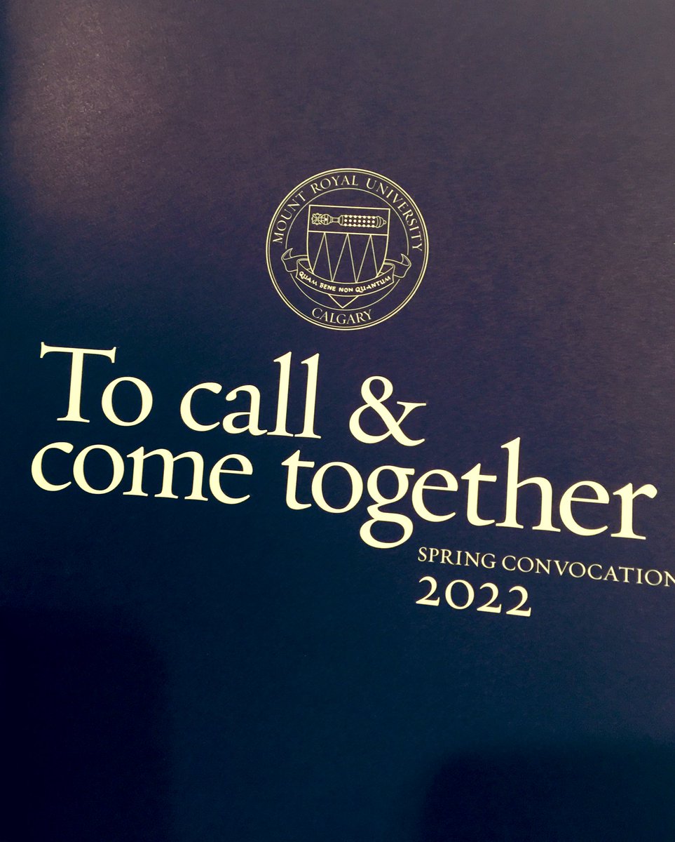 Congratulations <a href="/MRU_PR/">MRUpr</a> Class of ‘22.

I am keen to see all the great things you will do.

In my heart you’ll always be an exceptional crew. 

And I’m so very proud of each of you! 

Bravo! Go get ‘em! 

🎓 🙌🤩❤️

#MRU @mountroyal4u #ProudProf