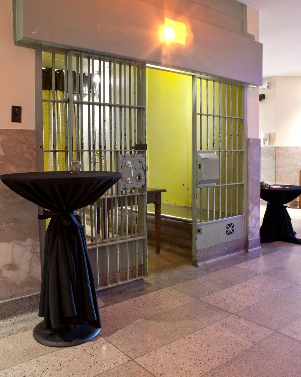 We're not like the other event spaces.  We're a cool event space 💁‍♀️

 I mean seriously, how many people can say they hosted their wedding/rehearsal dinner/fancy company event in a police station?