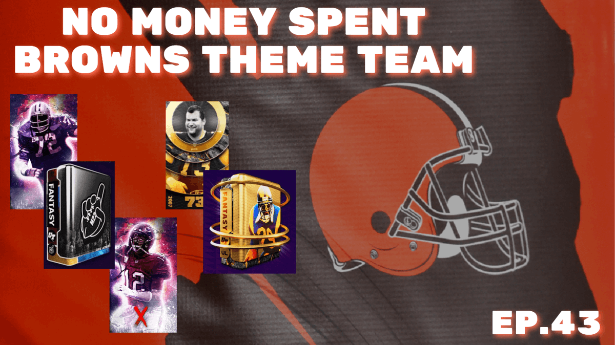 ACkingpin27's tweet photo. The #Madden23 beta may be out, but the #Browns #Madden22 Theme Team continues the #Grindto99!
πhttps://t.co/UGUJBo8UScπ
@RegimentGG @GetWetSports #GetWet @FadeGrips #FantasyFootball #Cleveland #DawgPound #MUT #NMS #NoMoneySpent #UltimateLegends #FanAppreciation #GoldenTickets https://t.co/zIO4TSEECp