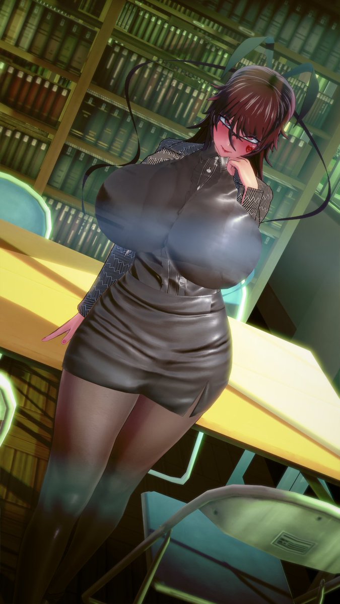 TaimaninMizuki's tweet photo. Pov:I invite you to the library.

(New model I modified a little) https://t.co/Y1k8cAuahY
