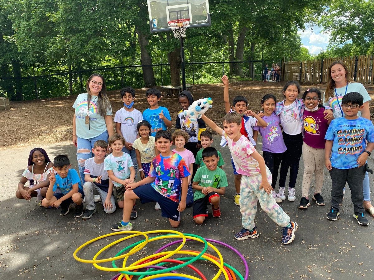 unitycharter's tweet image. .@unitycharter It was unicorn day in 2/3 and what a unicorn day it was! Students had a great time celebrating what makes them special.... the day even included a hula hoop competition! 🦄 #unitywolves @NJPCSA @DrAllenMcMillan @DrJB__