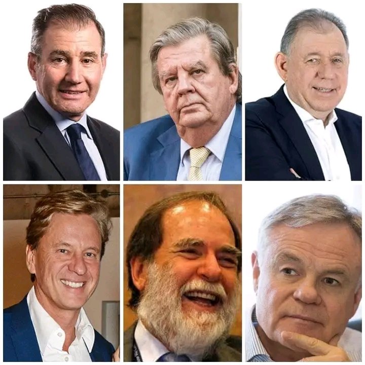 <a href="/PresidencyZA/">The Presidency 🇿🇦</a> The real ANC top six . The rulers of South Africa.