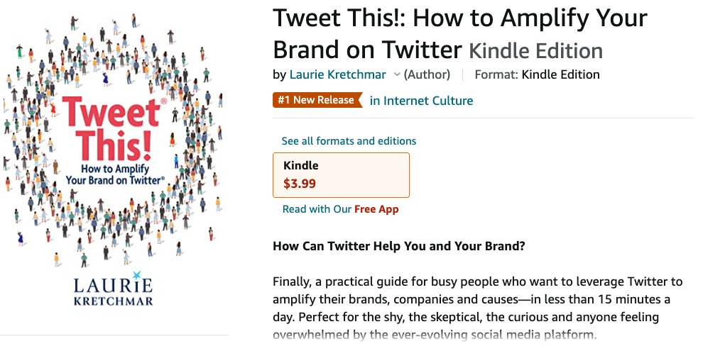 I wrote a book for yr friends & colleagues who should be on this bird app but aren't – yet. Hey it's #1 in New Releases! #Kindle pre-order here: amazon.com/dp/B0B27RVRT8?… Grateful to all spreading the word @dolnicksays @JoannaBloor @petrafranklin @slosee @kretchmar @TinaLoSasso